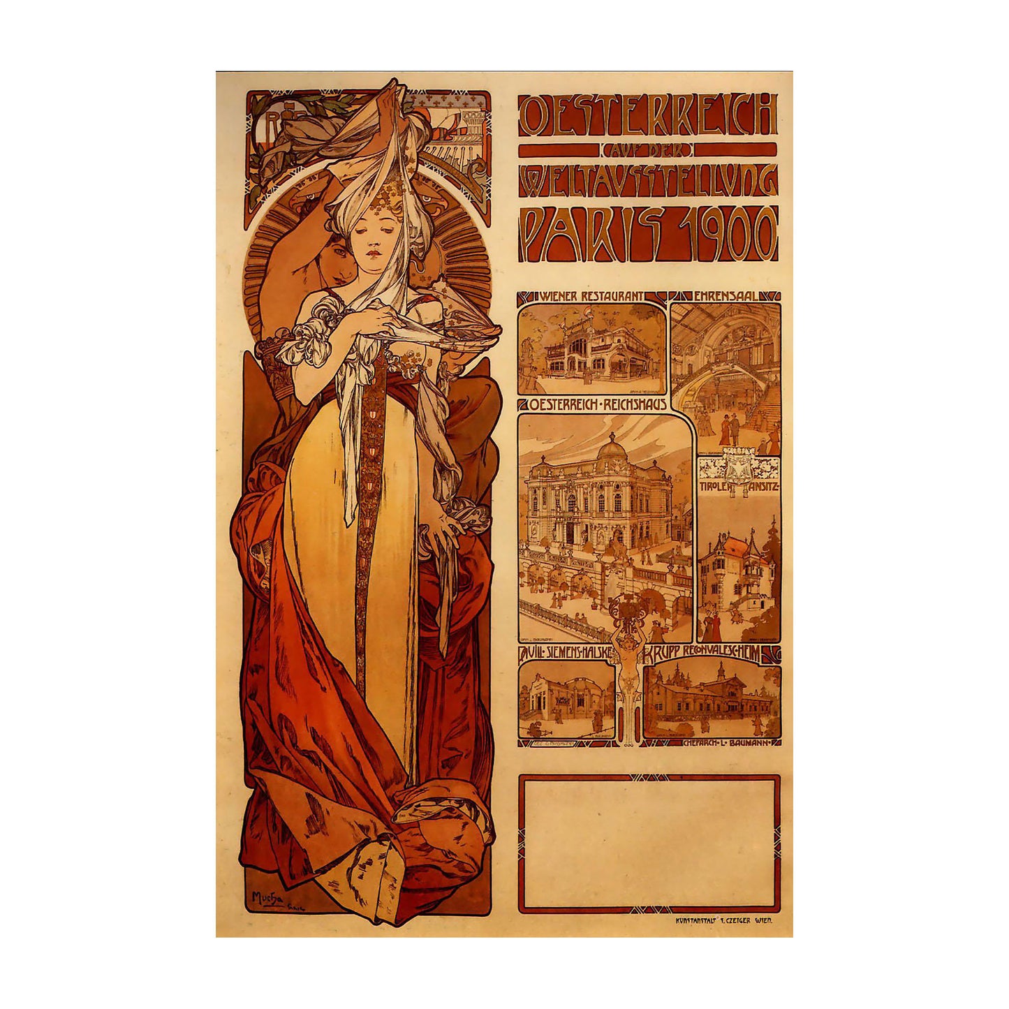 1015-30 Austria - Alphonse Mucha, 1900