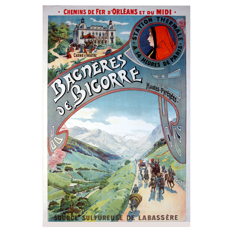 1015-301 Chemins De Fer D'Orleans et Du Midi - Bagneres De Bigorre