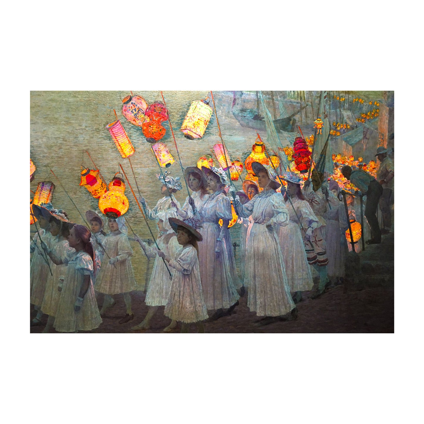 1015-71 Jubilee Procession Through a Cornish Village - A.G. Sherwood Hunter