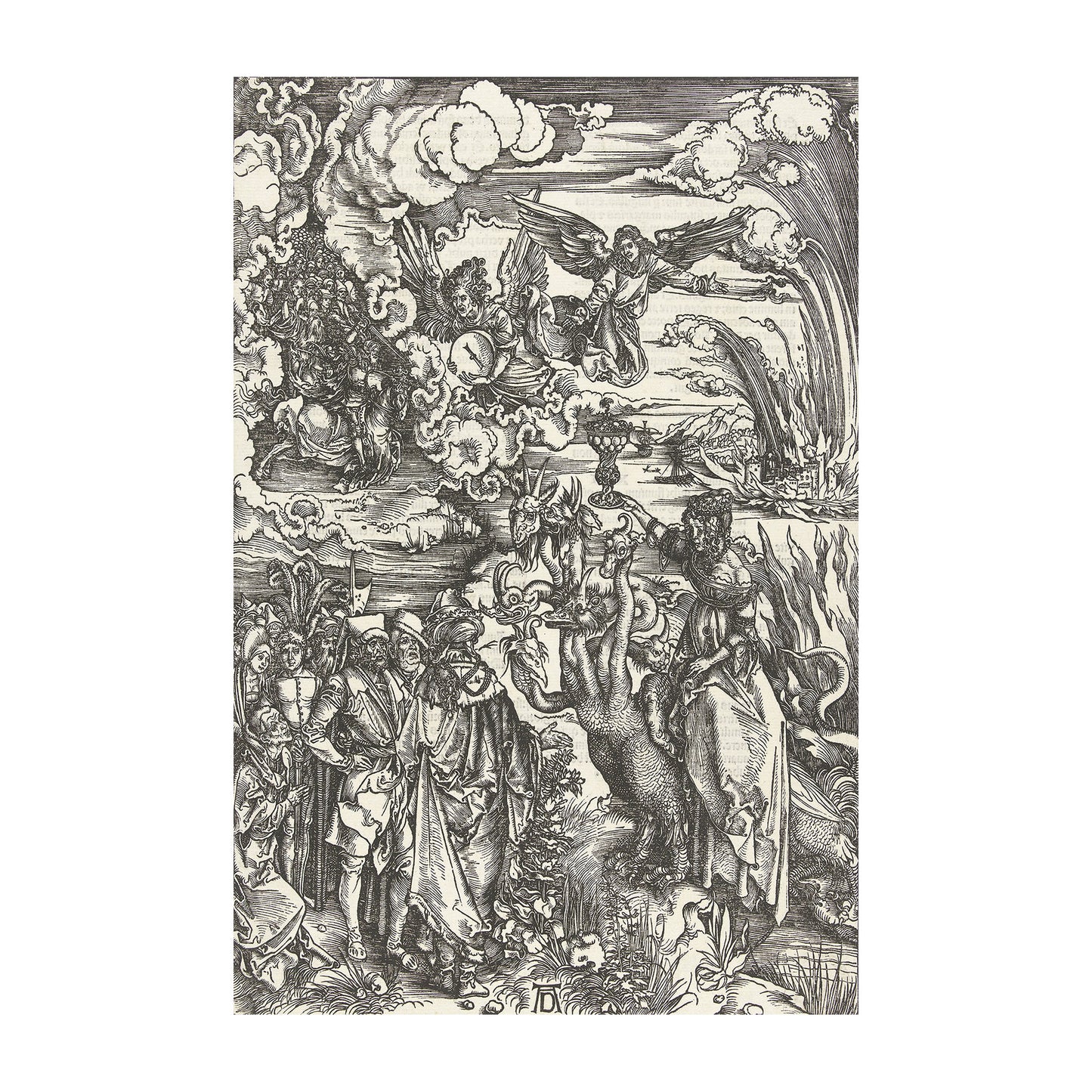 1015-77 The Whore of Babylon, 1498 - Albrecht Durer