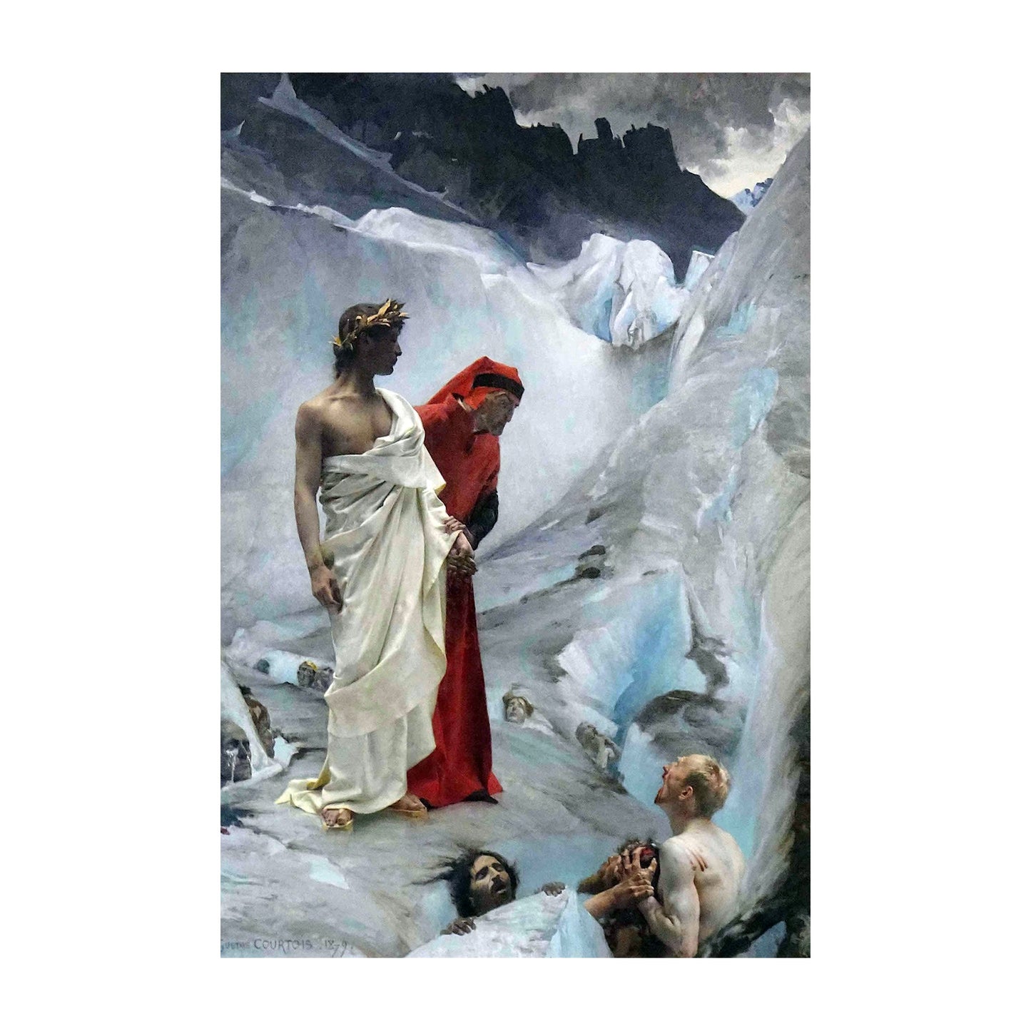 1015-81 Dante and Virgil in Hell - Gustave Courtois