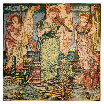 1010-165 I Saw Three Ships - Walter Crane