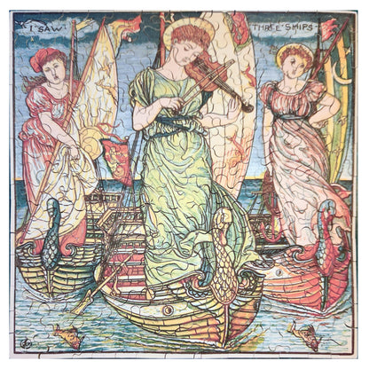 1010-165 I Saw Three Ships - Walter Crane