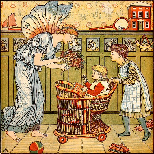 The Baby's Bouquet - Walter Crane, 1878