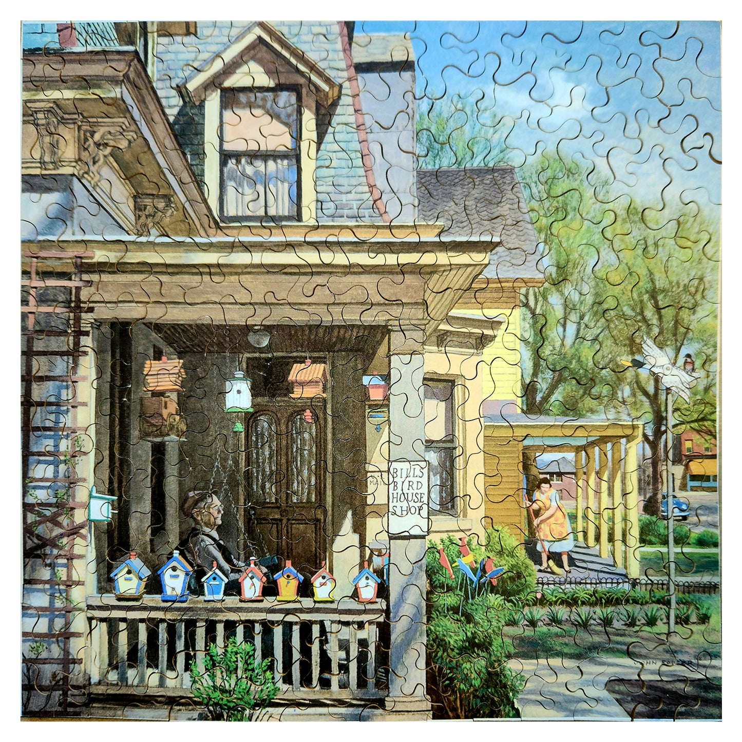 1010-204 Bill's Bird House Shop - John Falter SEP 4805-08
