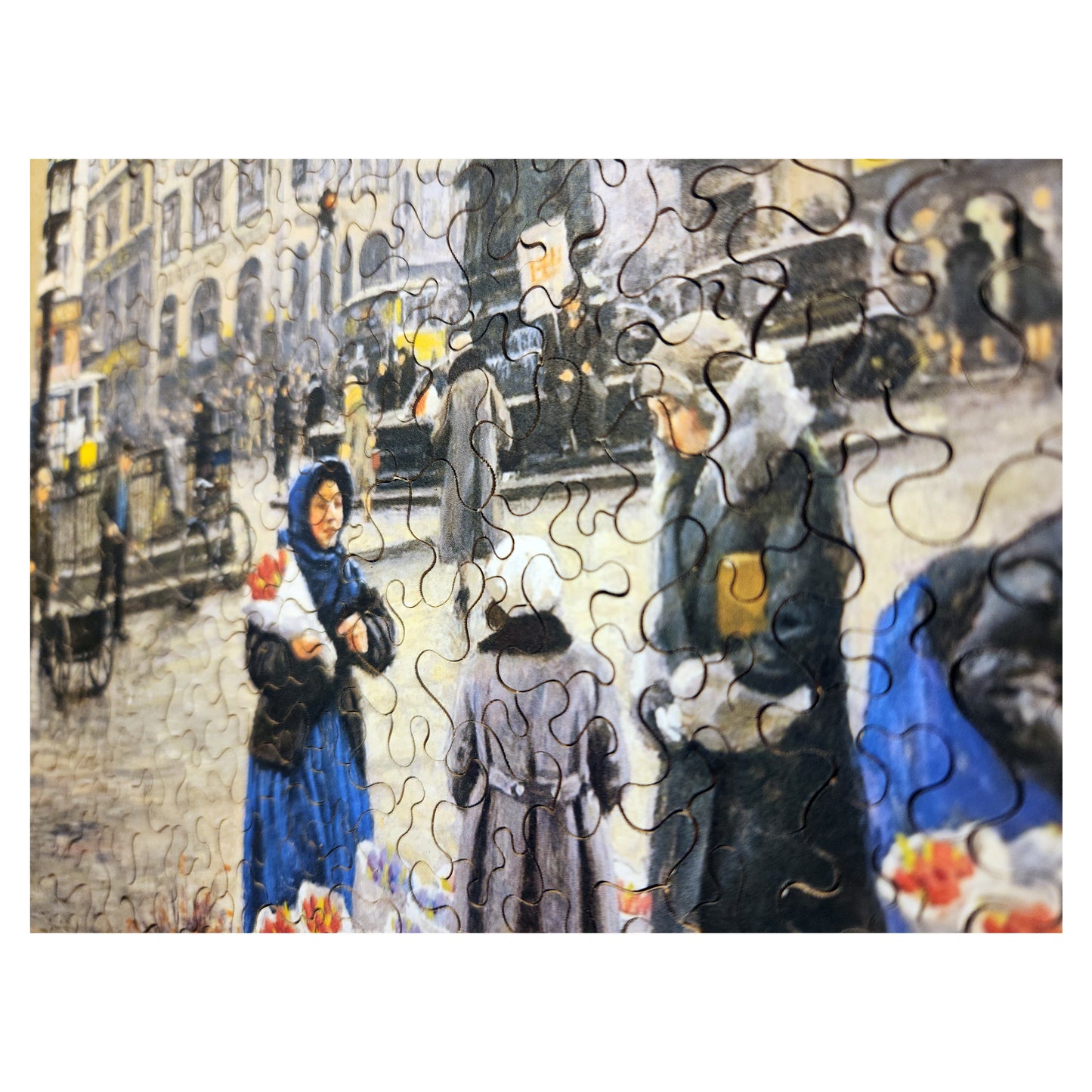 1011-21 Bunch of Red Tulips - Paul Fischer