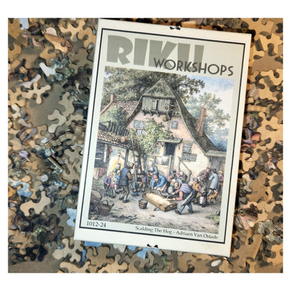 1012-24 Scalding The Hog - Adriaen Van Ostade, 1678