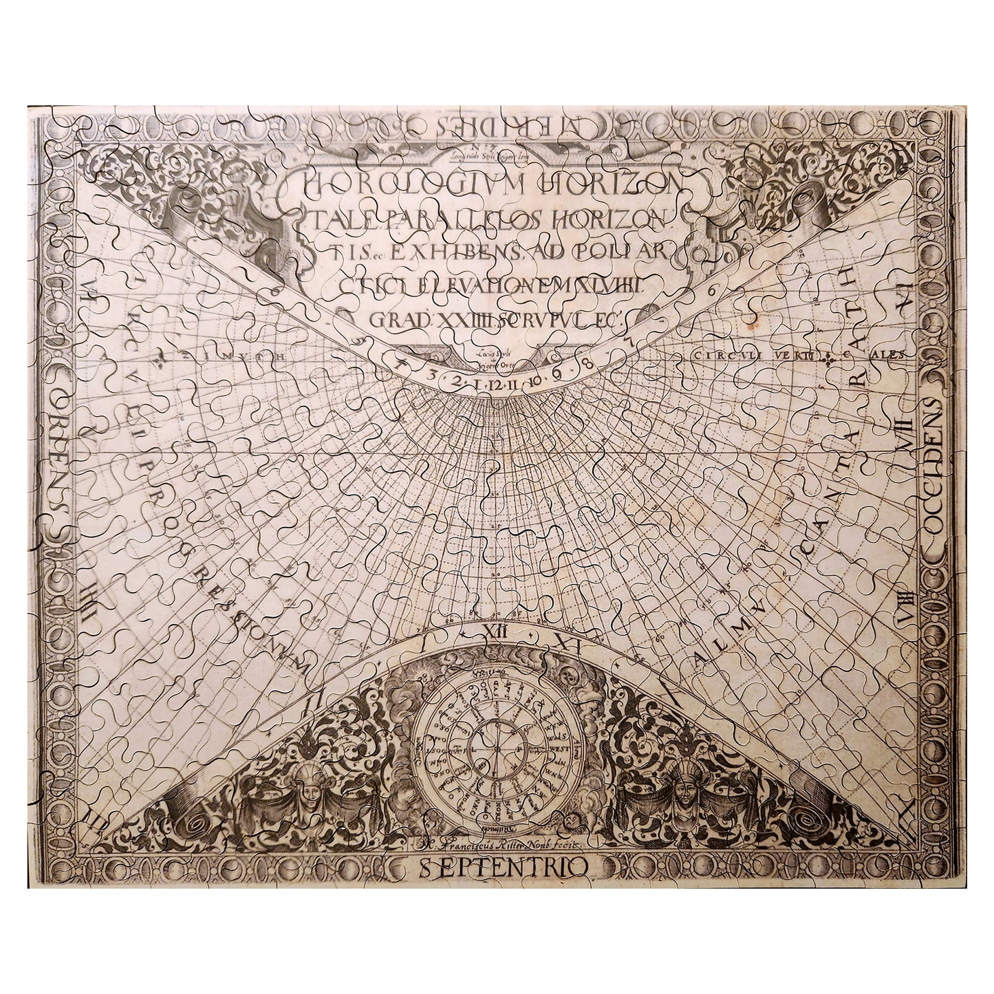 1012-67 Franz Ritter's Sundial Design No. 1