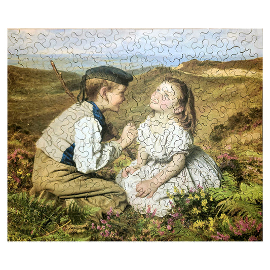 1012-95 It's Touch and Go, To Laugh or No - Sophie Anderson 1857