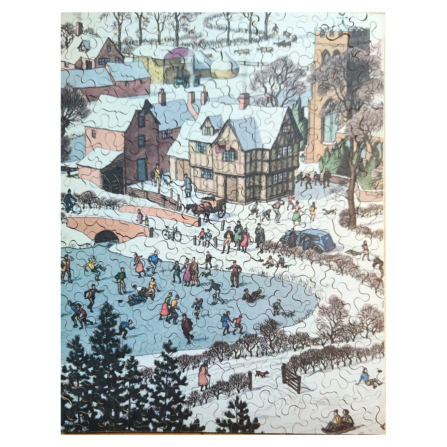 1013-180 Winter Landscape - Ronald Lampitt
