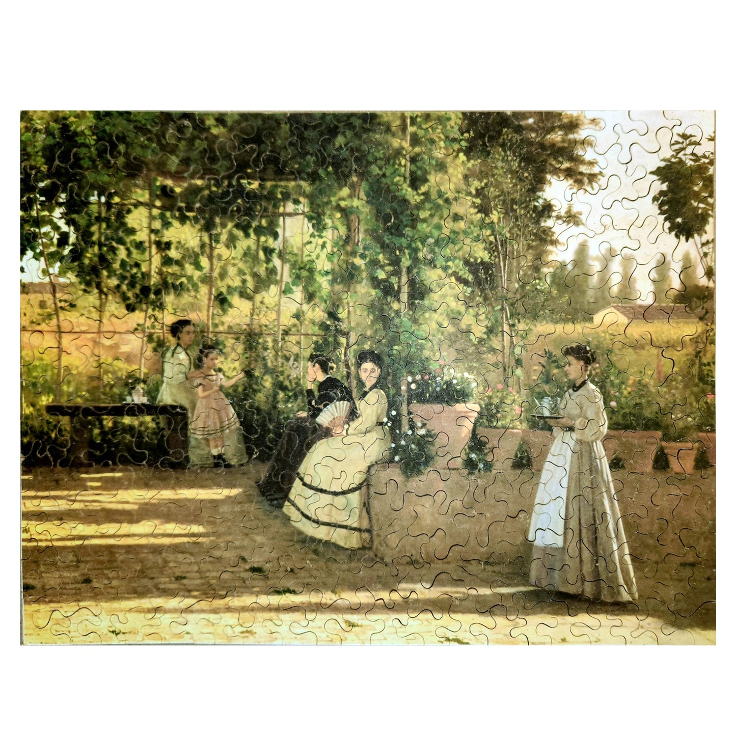 1013-22 After Lunch - Silvestro Lega, 1868