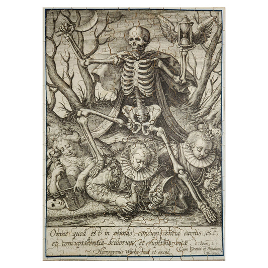 1014-11 Allegory of Impermanence - Hieronymus Wierix