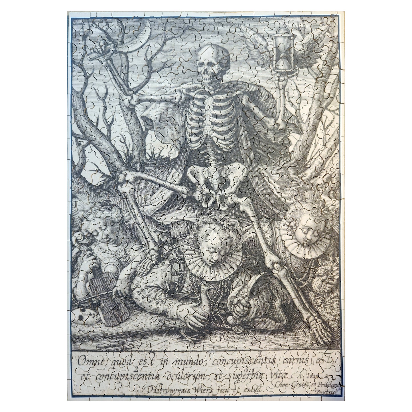 1014-11 Allegory of Impermanence - Hieronymus Wierix