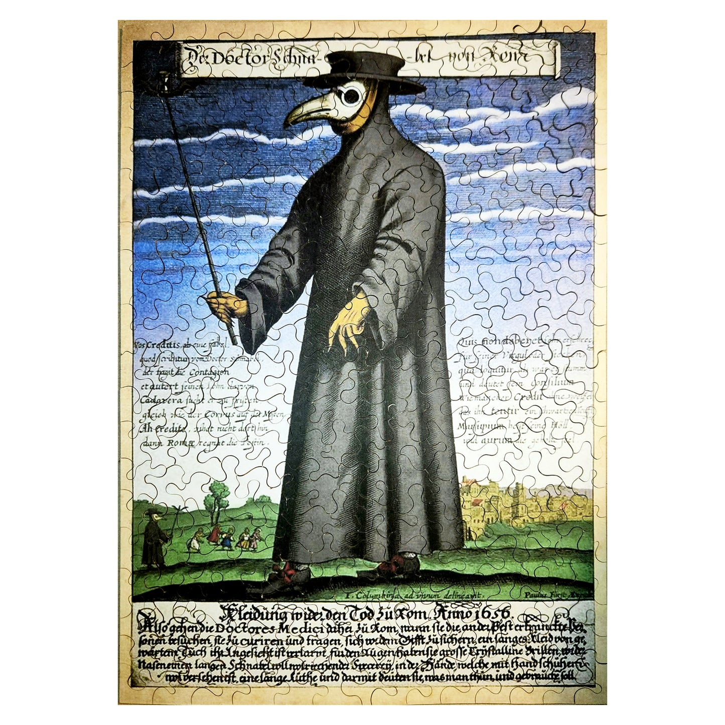1014-334 Plague Doctor 1656