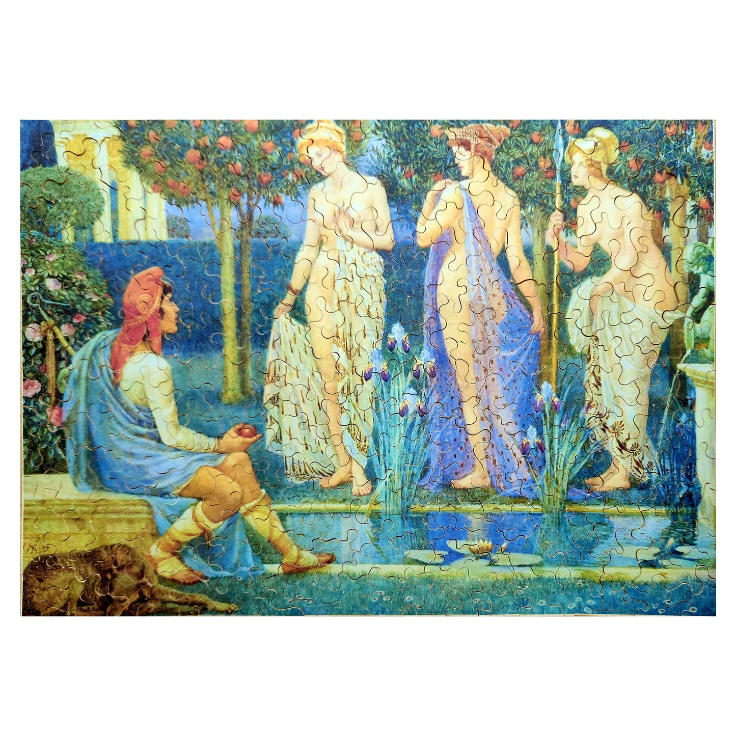 1014-54 The Judgement of Paris, Walter Crane, 1909