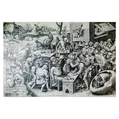1015-189 The Witch of Malleghem - Pieter Van Der Heyden, after Peter Brueghel the Elder, 1559