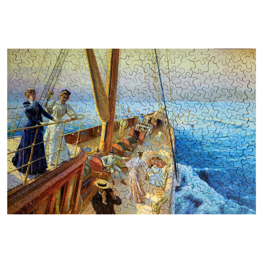 1015-191 Yachting in The Mediterranean, 1896 - Julius Leblanc Stewart