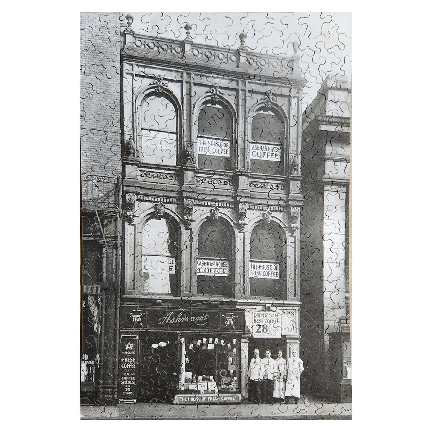 Ashman's Coffee House, Weybosset Street 1930's - Providence RI