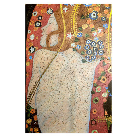 1015-547 Sleeping - Gustav Klimt 1910