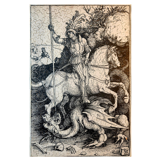 1015-626 St. George Slaying the Dragon - Albrecht Durer 1504