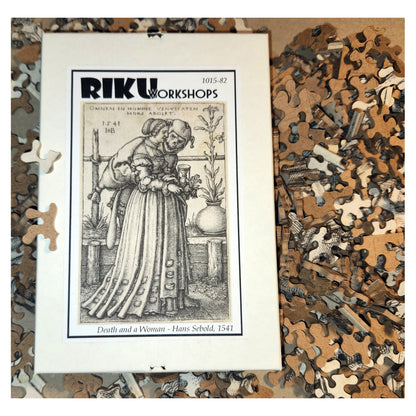 1015-82 Death and a Woman, 1547 - Hans Sebold Beham