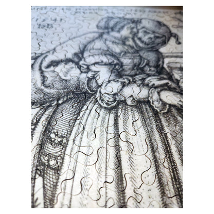 1015-82 Death and a Woman, 1547 - Hans Sebold Beham