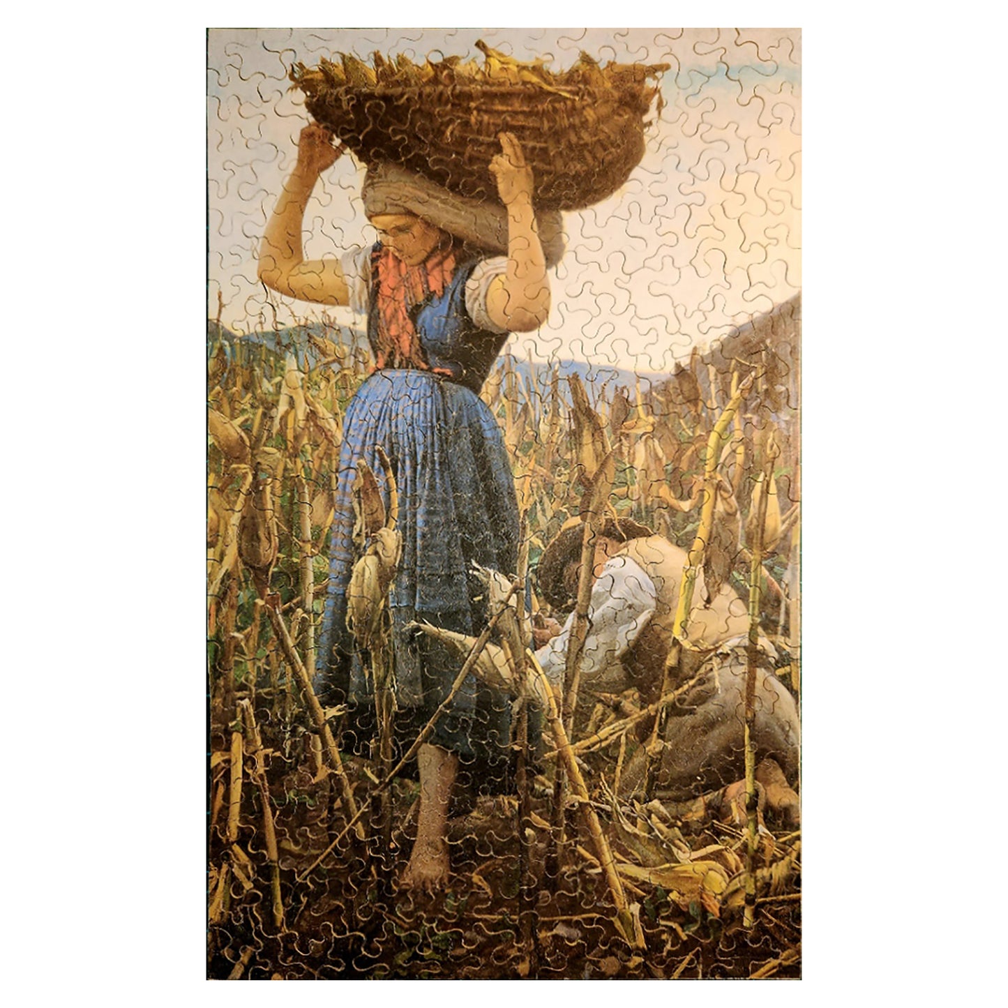 1016-01 The Corn Harvest, 1881 - Achille Glisenti