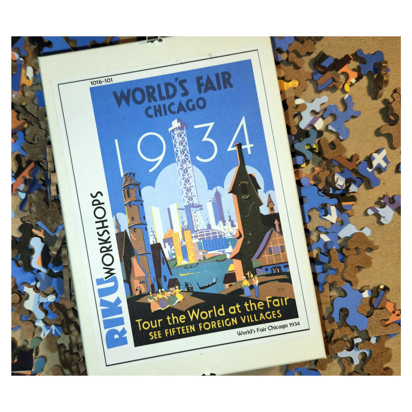 1016-101 World's Fair Chicago 1934 - 15 Foreign Villages