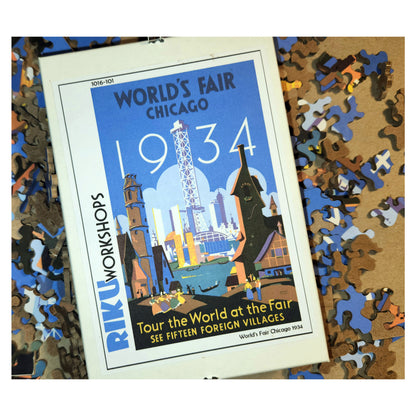 1016-101 World's Fair Chicago 1934 - 15 Foreign Villages