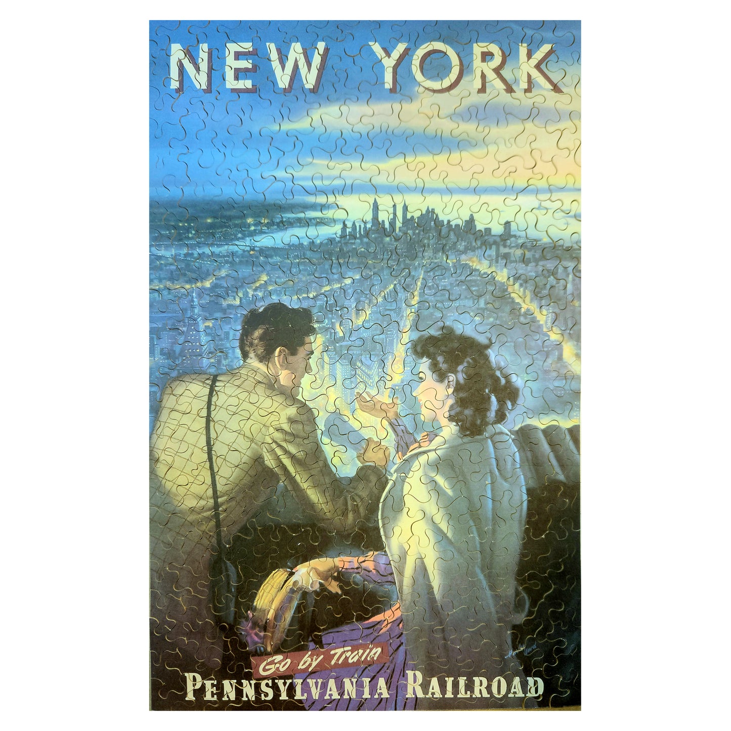 1016-222 NEW YORK - Go By Train