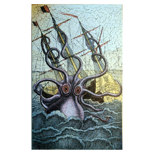1016-227 Kraken Attacking a Ship