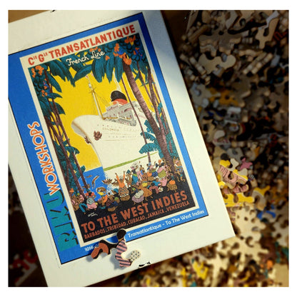 1016-95 CG Transatlantique - To The West Indies