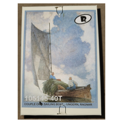 Couple on a Sailing Boat