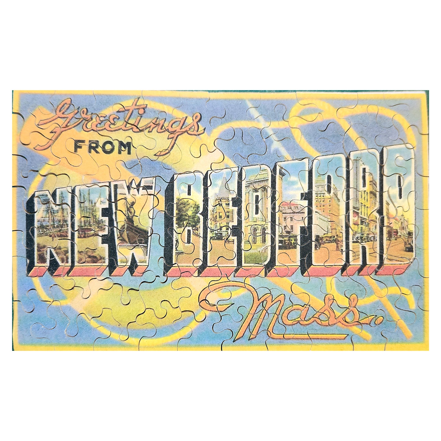 58-09 Greetings From NEW BEDFORD, Massachusetts