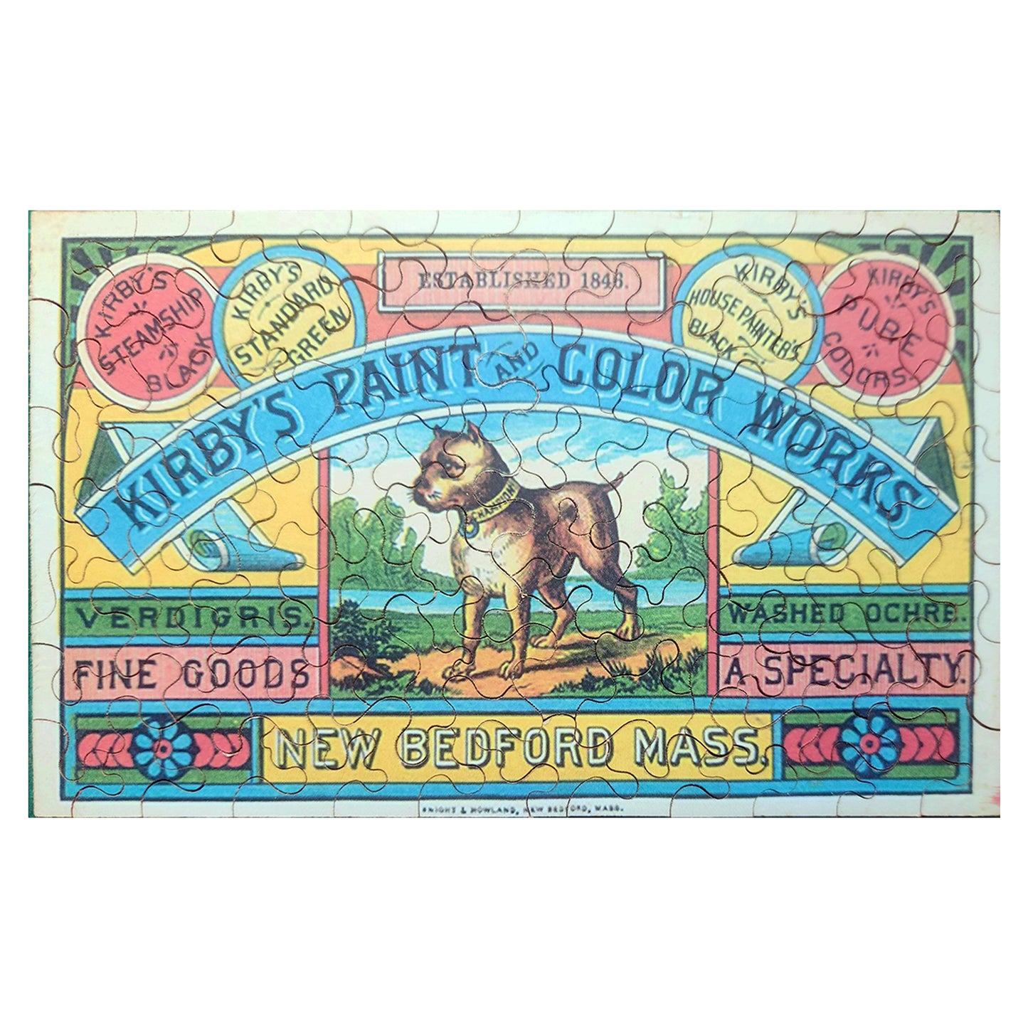 58-18 Kirby's Paint and Color Works, New Bedford MA