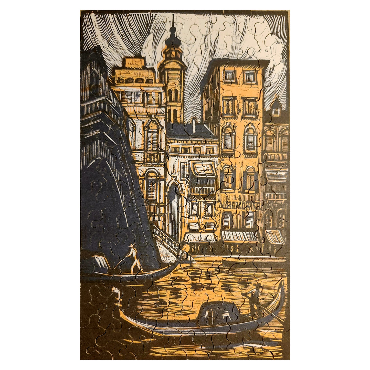 610-03 Venice Woodcut