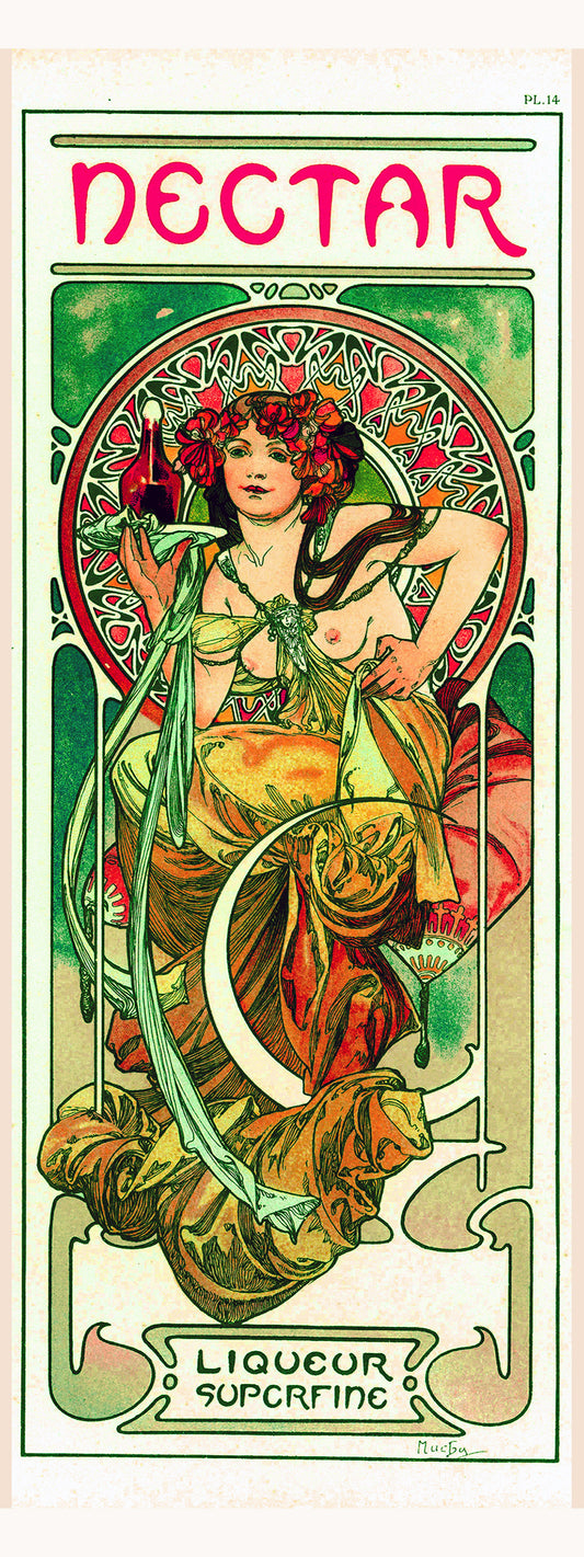 Nectar - Alphonse Mucha, 1902