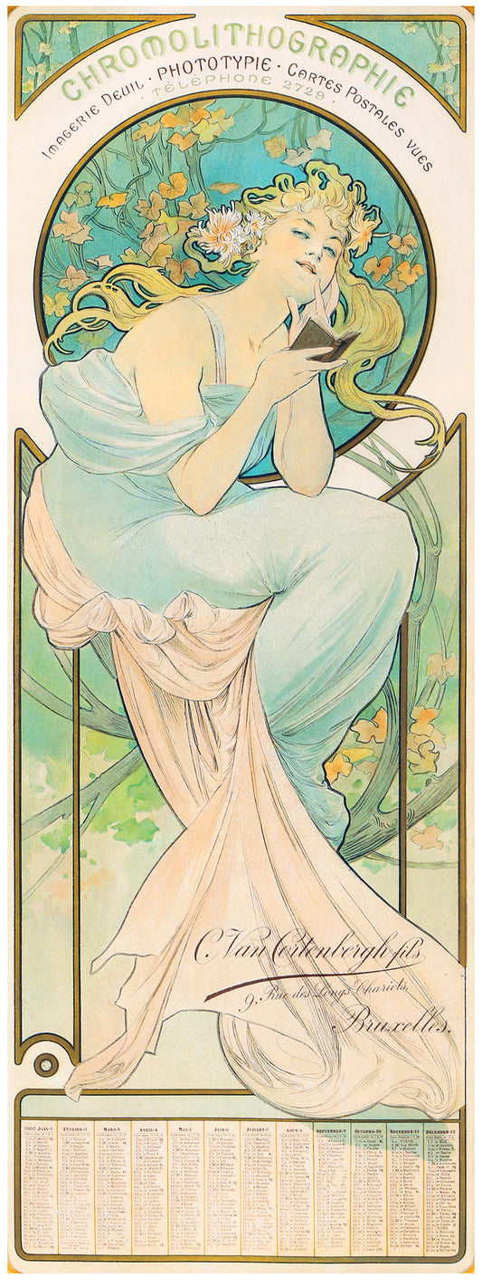 Chromolithographie - A. Mucha