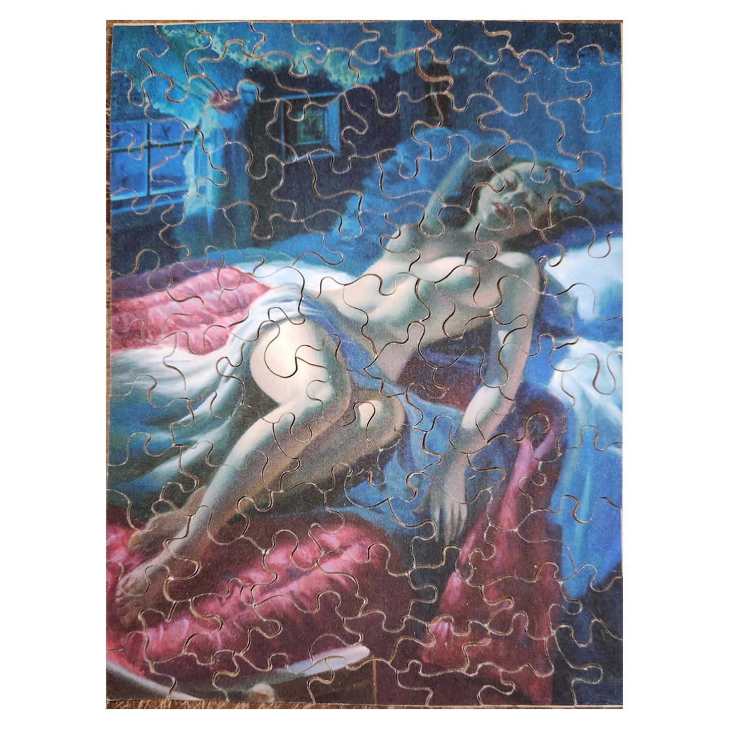 68-138 Nude in Moonlight - Vaughn Alden Bass