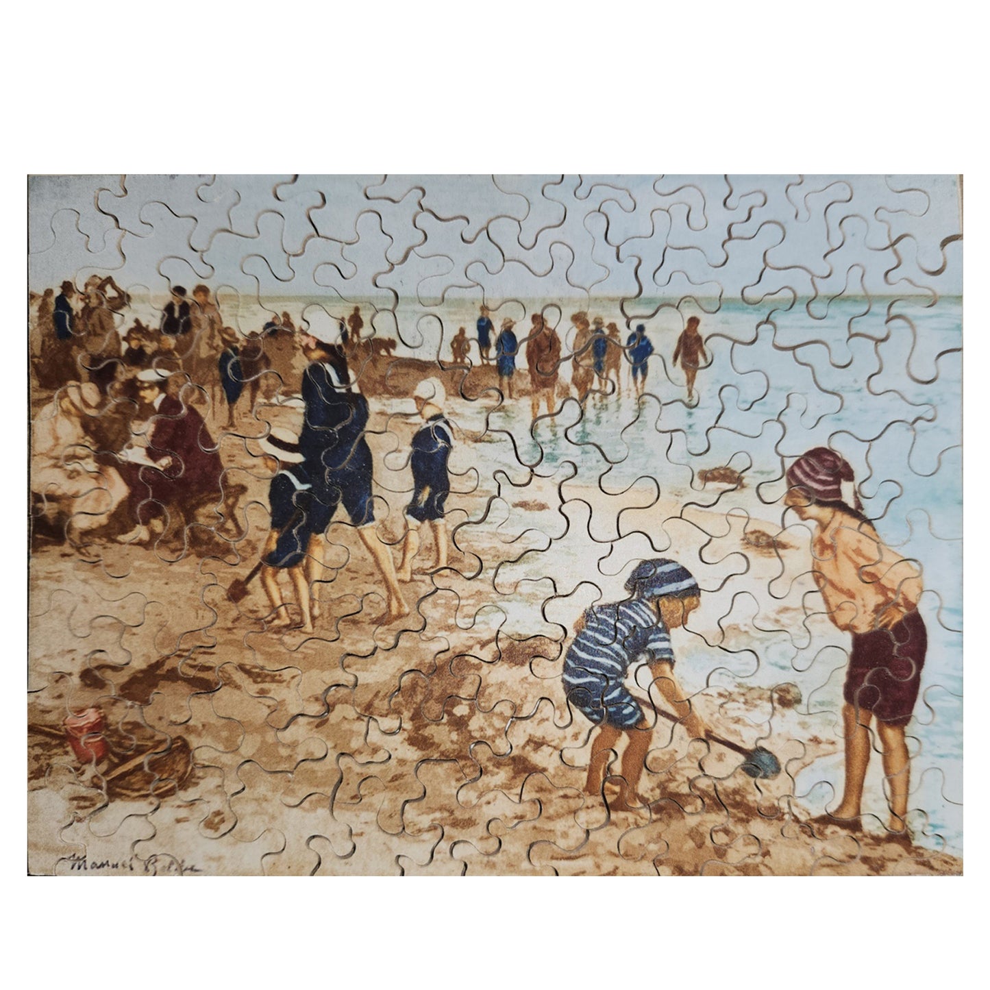 68-265 Jeux Sur la Plage - Manuel Robbe, 1912