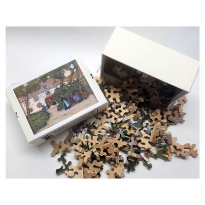 68-348 Village Gossips - Jane Peterson, 1908