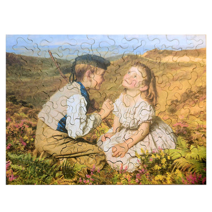 68-408 Touch and Go, To Laugh or No - Sophie Anderson, 1857