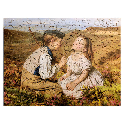 68-408 Touch and Go, To Laugh or No - Sophie Anderson, 1857