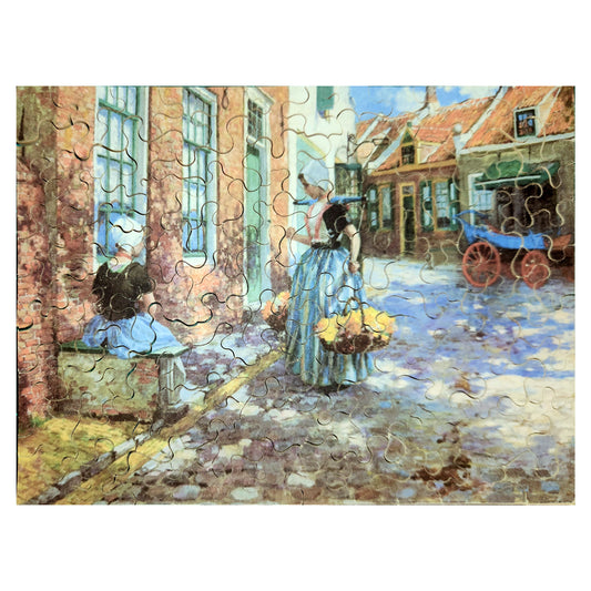 68-47 Dutch Flower Girls - George Hitchcock