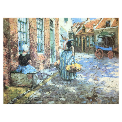 68-47 Dutch Flower Girls - George Hitchcock