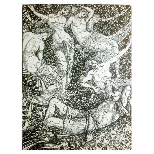 68-597 The Fairy Queen Does With Guyon Fight - Walter Crane