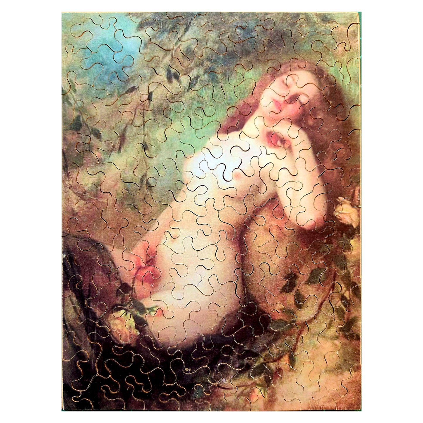 68-792 A Sitting Nude - Victor Karlovich Shtemberg 1888