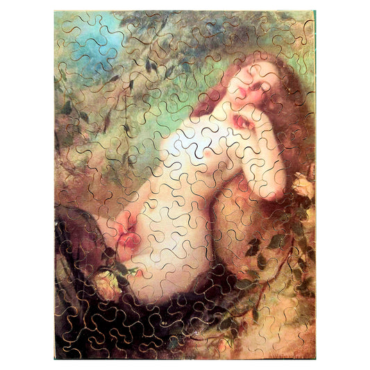 68-792 A Sitting Nude - Victor Karlovich Shtemberg 1888