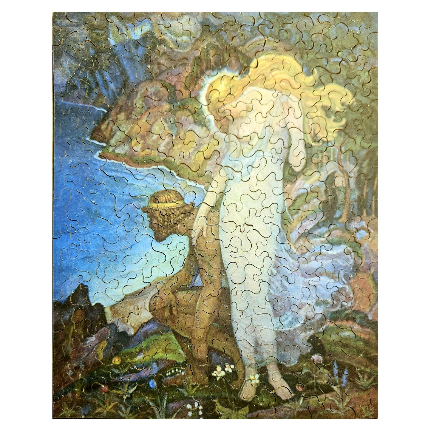 810-05 Odysseus & Calypso - N. C. Wyeth