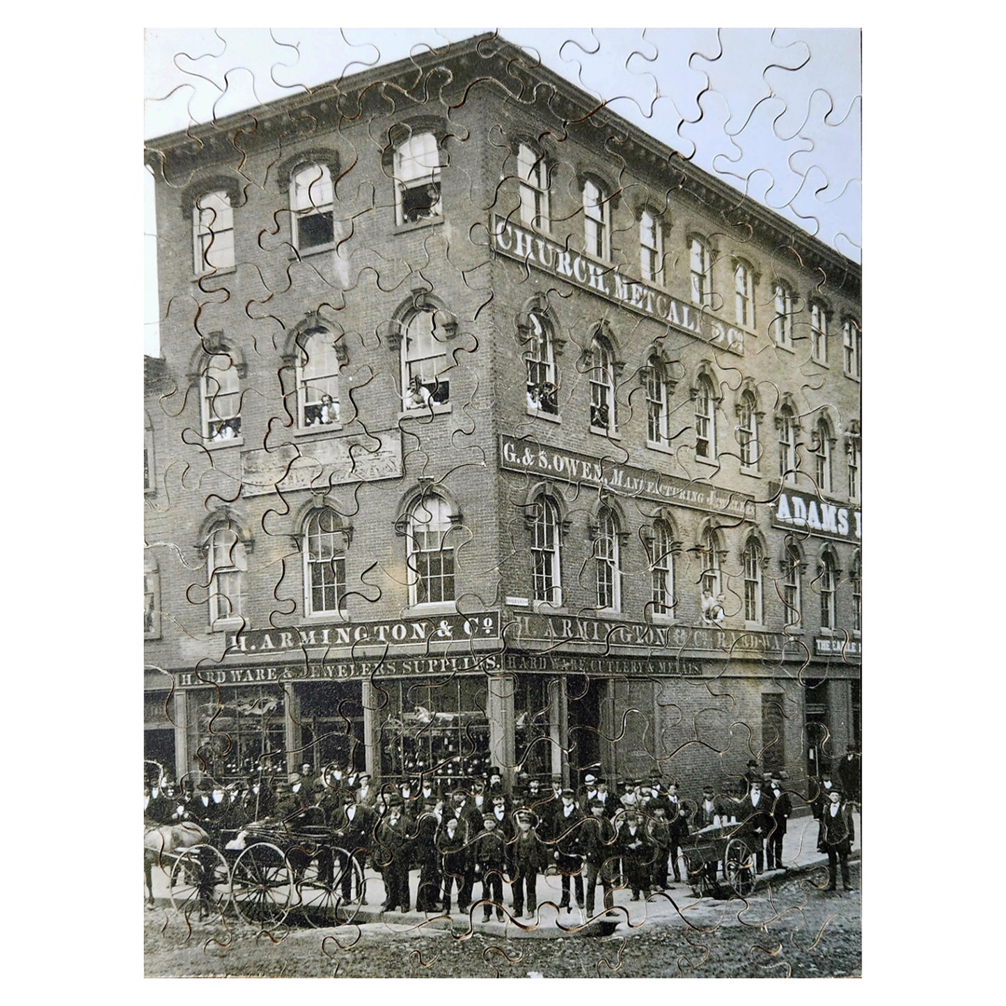 912-02 Weybosset & Dorrance Street, Providence RI 1880's